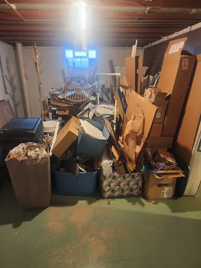 Roll-off dumpster container at job site for Roll Off Dumpster Rental in Orosi